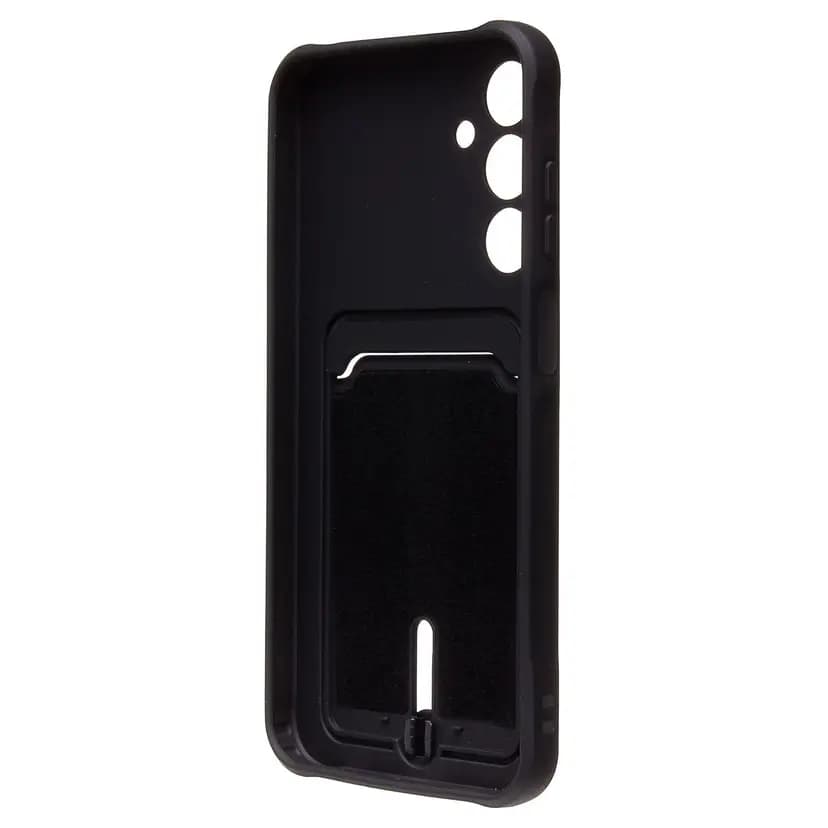 Чехол-накладка с картхолдером - SC304 для Samsung Galaxy A25 5G (black) — фото 2