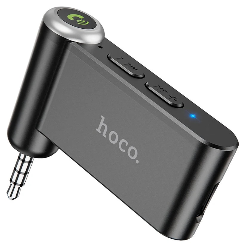 Bluetooth-адаптер 3.5 jack - Hoco E58 (Type-C) (black) — фото 2