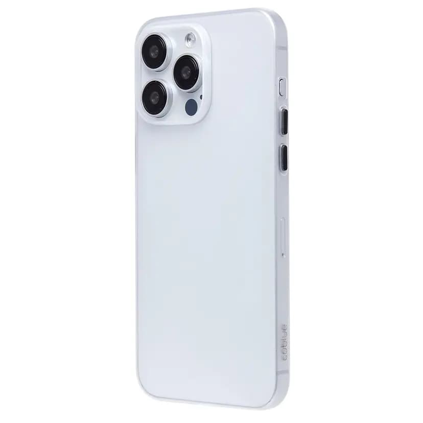 Чехол-накладка - PC091 для Apple iPhone 15 Pro Max (matte transparent/white) — фото 2