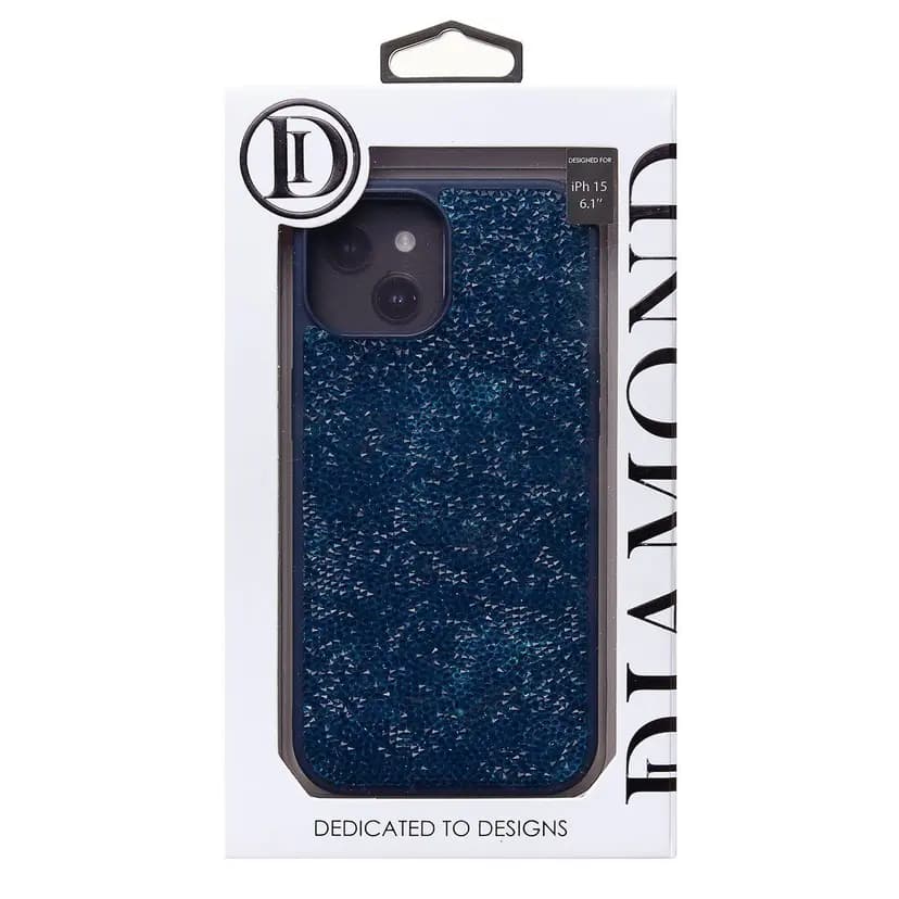 Чехол-накладка - PC071 Posh Shine для Apple iPhone 15 (ice blue)