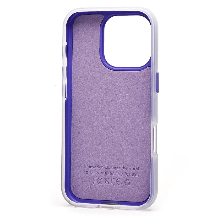 Чехол-накладка - SC346 для Apple iPhone 16 Pro (violet) — фото 2