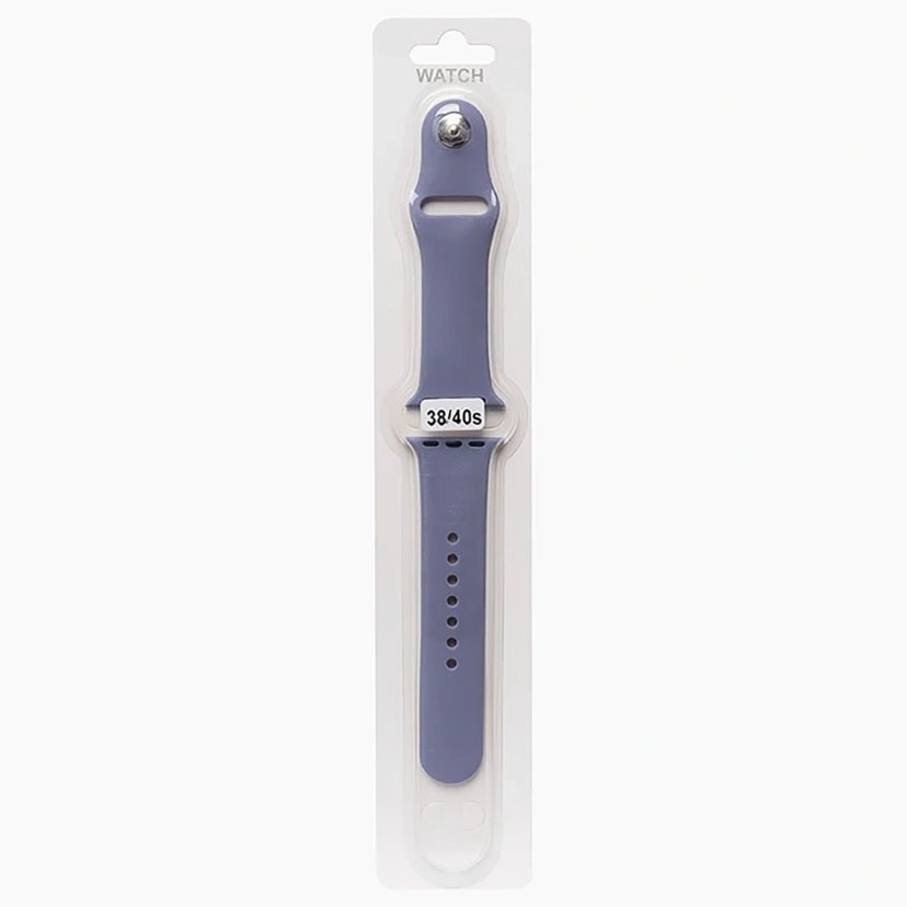 Ремешок на кнопке - Sport Band для Apple Watch 38/40/41 мм (S) (lavender)