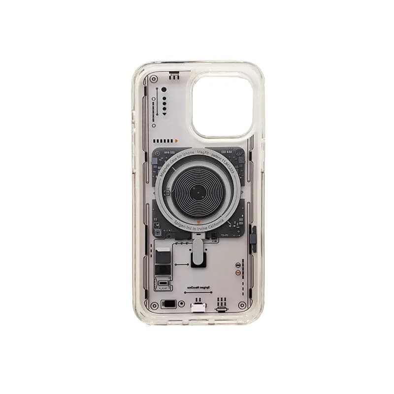 Чехол-накладка - SP Ultra Hybrid Neo One SafeMag для Apple iPhone 15 Pro Max (transparent) — фото 3