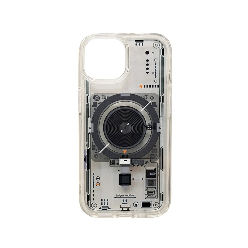 Чехол-накладка - SP Ultra Hybrid Neo One SafeMag для Apple iPhone 15 (transparent) — фото 2