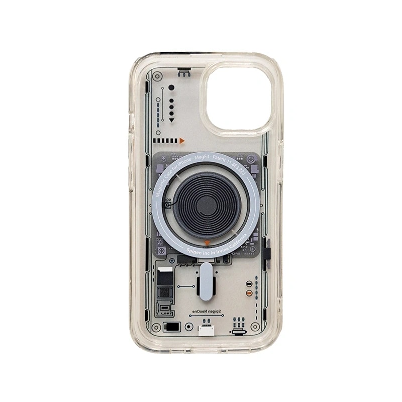 Чехол-накладка - SP Ultra Hybrid Neo One SafeMag для Apple iPhone 15 (transparent) — фото 3