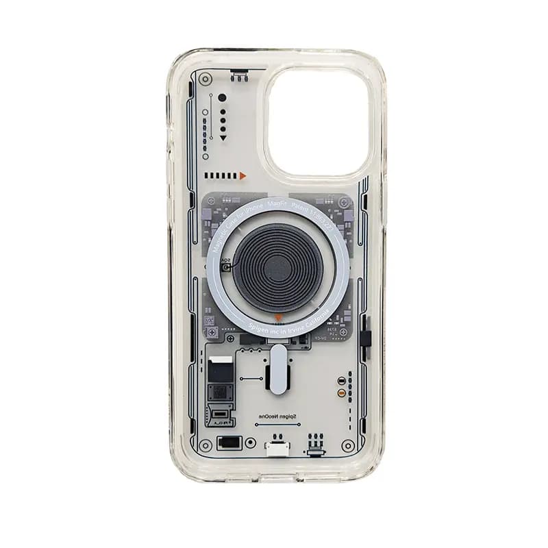 Чехол-накладка - SP Ultra Hybrid Neo One SafeMag для Apple iPhone 14 Pro Max (transparent) — фото 3