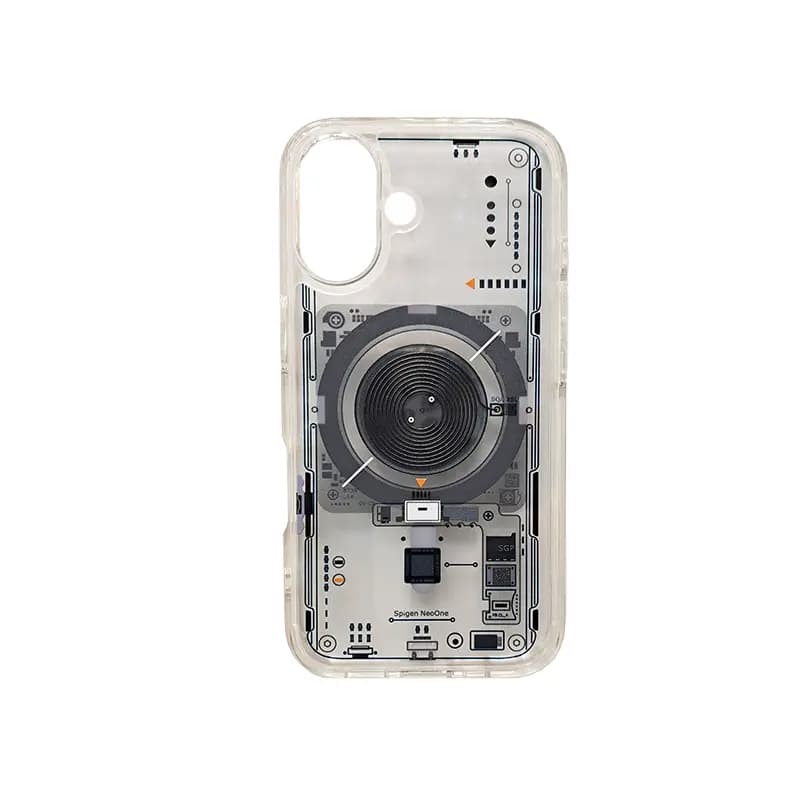 Чехол-накладка - SP Ultra Hybrid Neo One SafeMag для Apple iPhone 16 (transparent) — фото 2