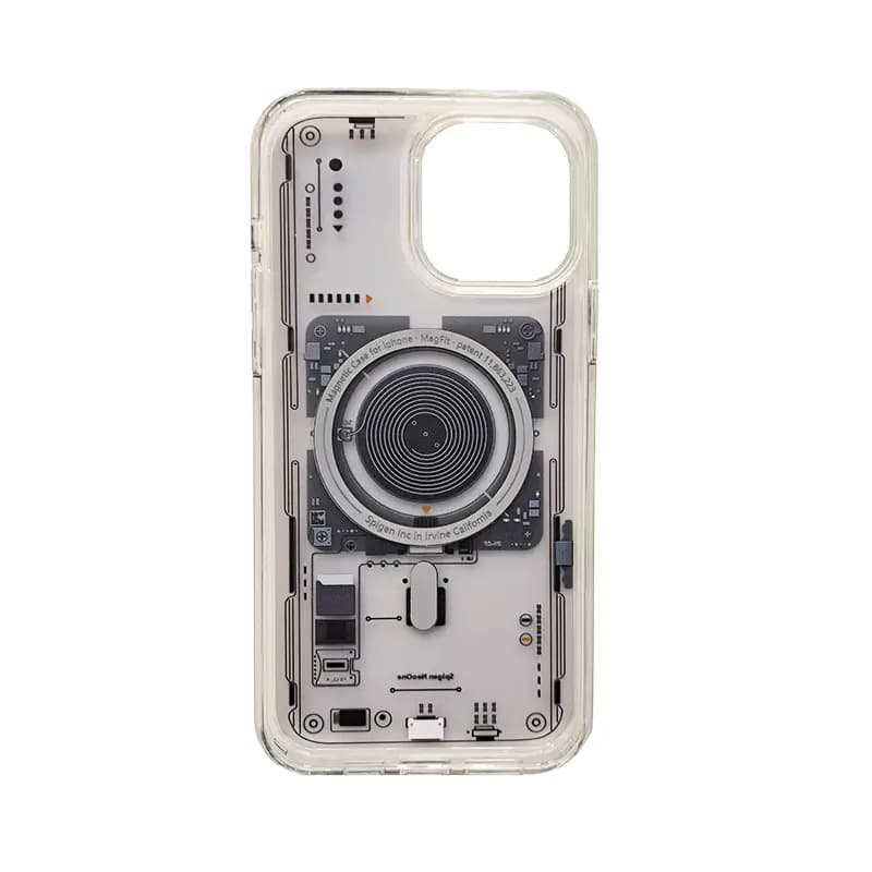 Чехол-накладка - SP Ultra Hybrid Neo One SafeMag для Apple iPhone 13 Pro Max (transparent) — фото 3
