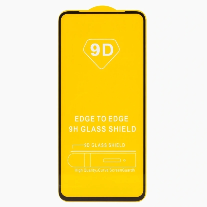 Защитное стекло - Full Glue 2.5D для Redmi 12/13 4G/Poco M6 4G (black)