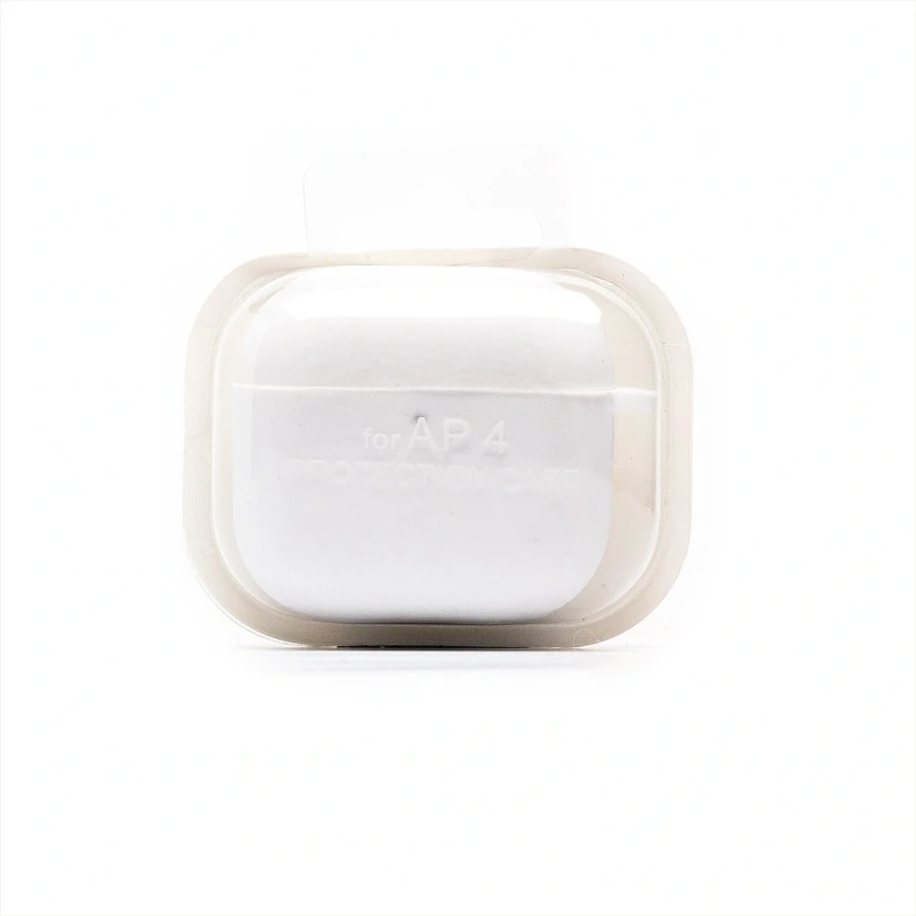 Чехол - Soft Touch для кейса Apple AirPods 4 (white)