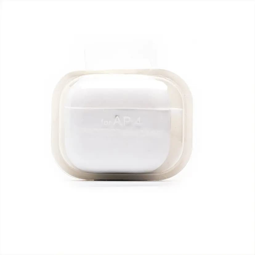 Чехол - Soft Touch для кейса Apple AirPods 4 (white)