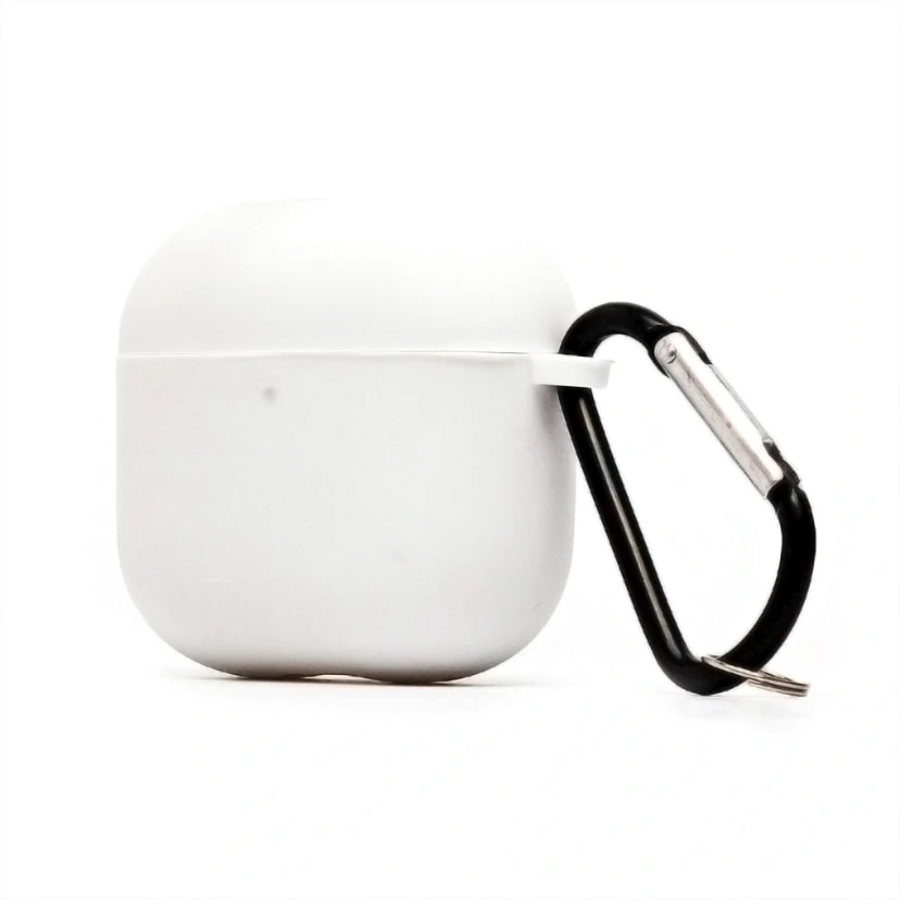 Чехол - Soft Touch для кейса Apple AirPods 4 (white) — фото 2