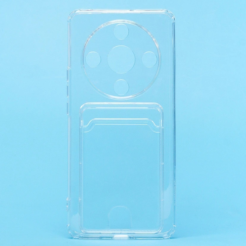 Чехол-накладка с картхолдером - SC276 для Honor X9b (transparent)