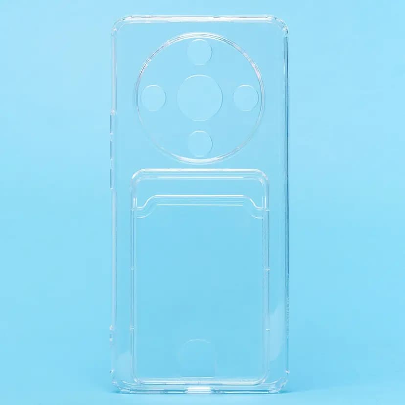 Чехол-накладка с картхолдером - SC276 для Honor X9b (transparent)