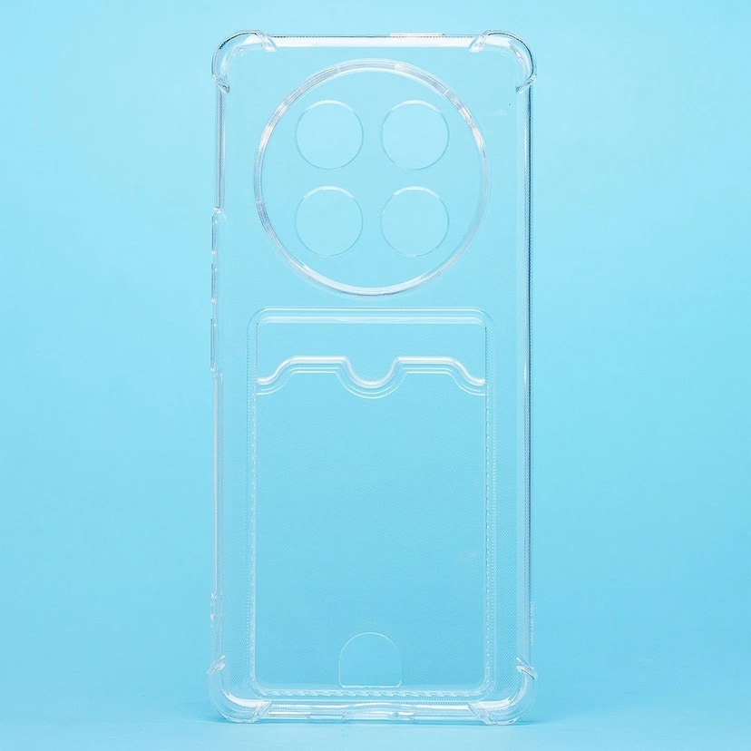 Чехол-накладка с картхолдером - SC276 для Honor X9c (transparent)