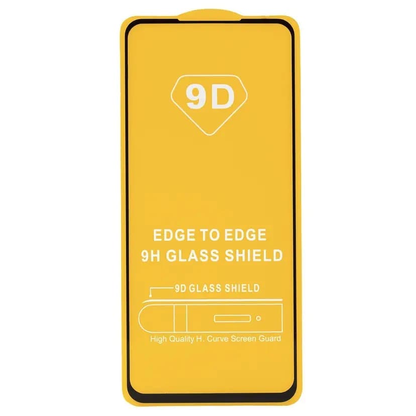 Защитное стекло - Full Glue 2.5D для Tecno Spark 30 Pro (black) — фото 2