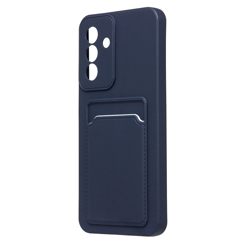 Чехол-накладка с картхолдером - SC337 для Samsung Galaxy A26 (dark blue)