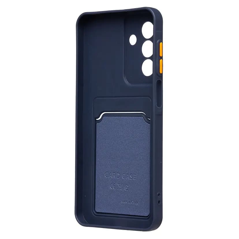 Чехол-накладка с картхолдером - SC337 для Samsung Galaxy A26 (dark blue) — фото 2