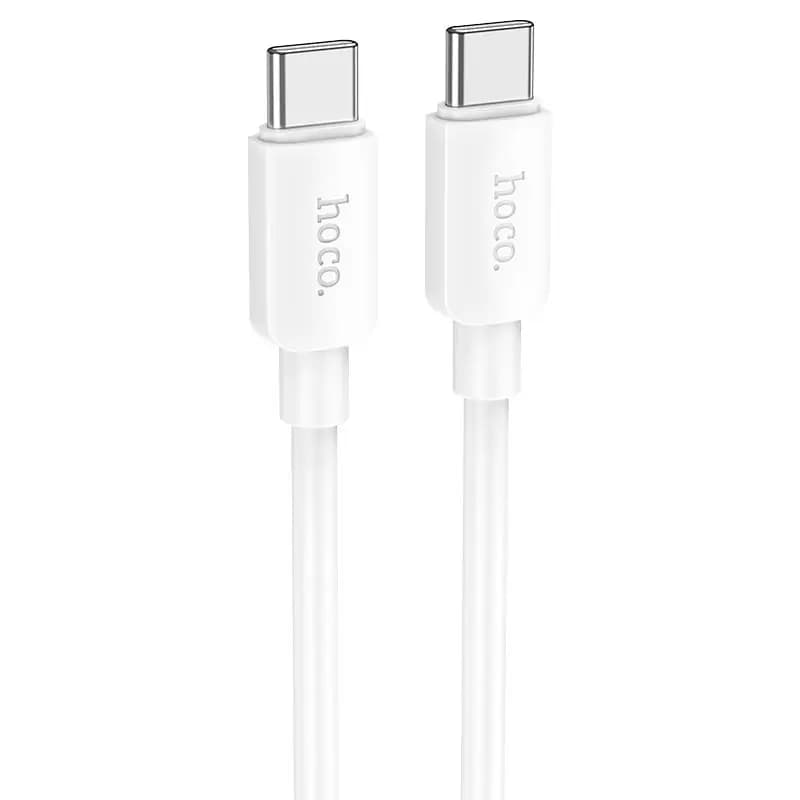 Кабель Type-C - Type-C - Hoco X96 100W (100 см) (white) — фото 2