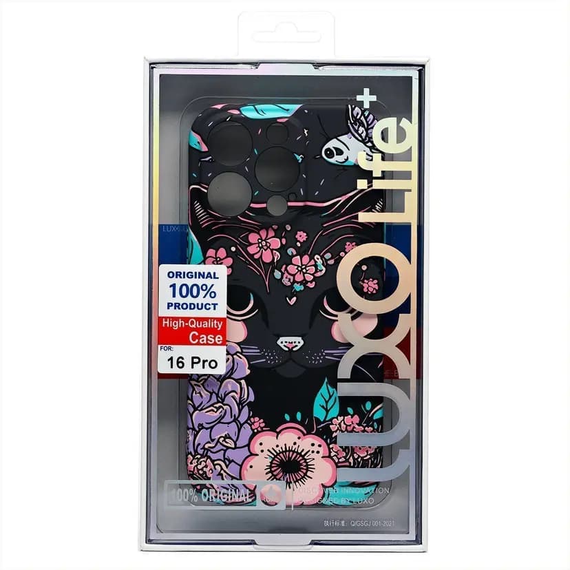 Чехол-накладка - Luxo Creative SC143 для Apple iPhone 16 Pro (print)