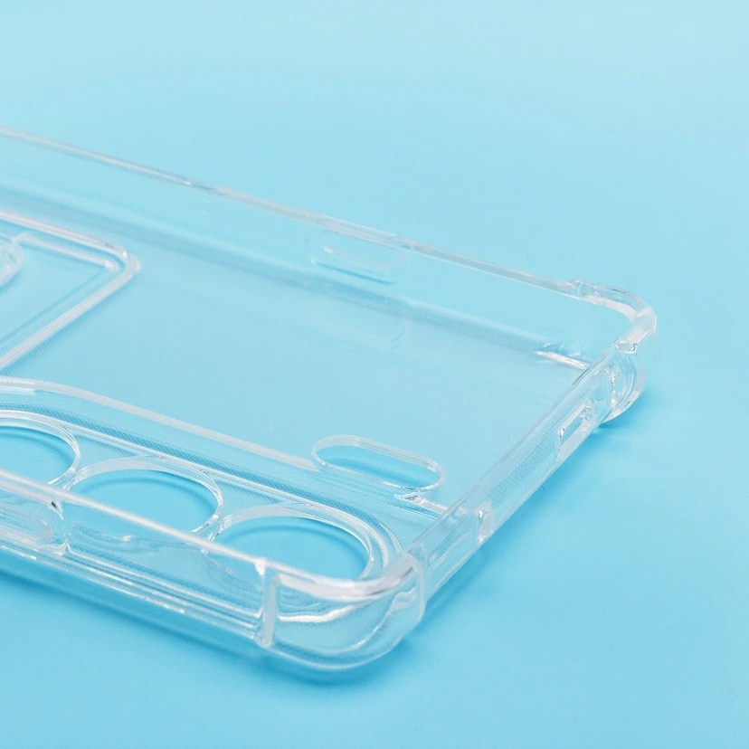 Чехол-накладка с картхолдером - SC276 для Tecno Camon 40 4G (transparent) — фото 2