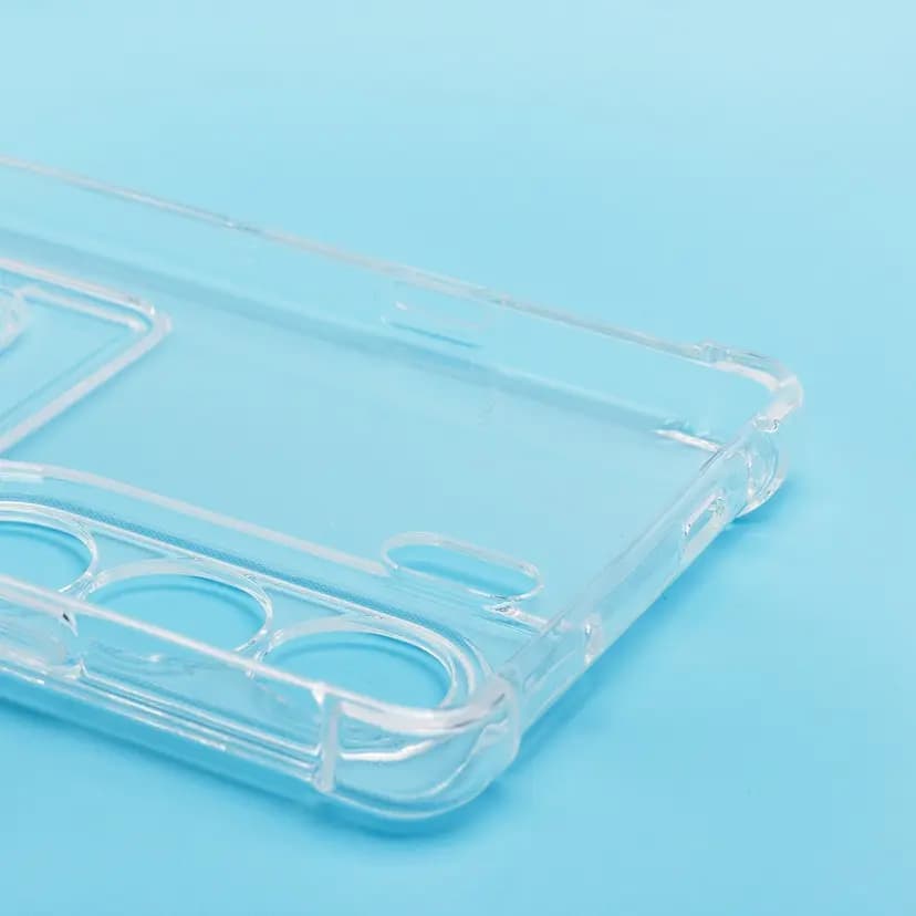 Чехол-накладка с картхолдером - SC276 для Tecno Camon 40 4G (transparent) — фото 2