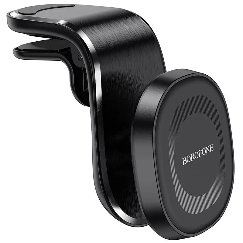 Автодержатель в дефлектор магнитный - Borofone BH40 Kyle (black) — фото 2