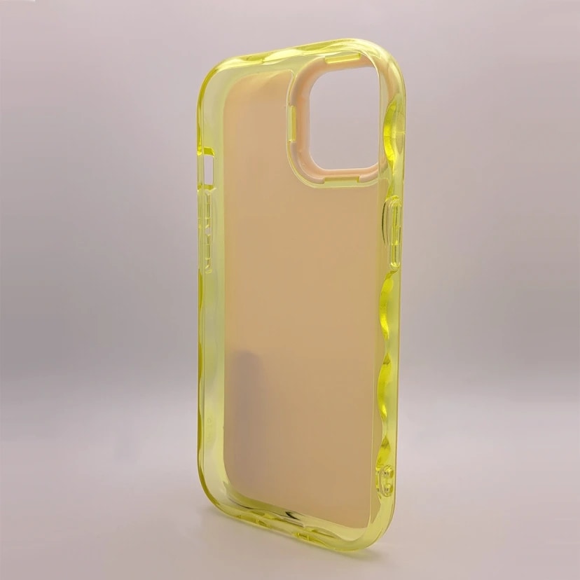 Чехол-накладка - Jelly Case для Apple iPhone 15 (yellow) — фото 2