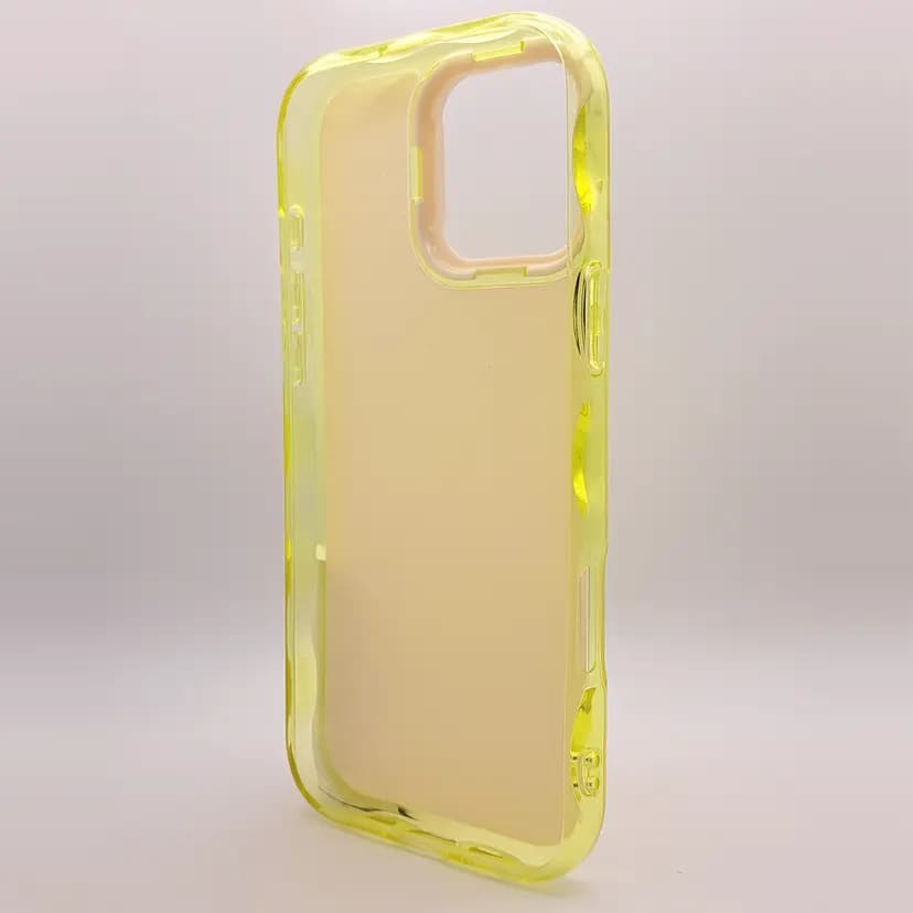 Чехол-накладка - Jelly Case для Apple iPhone 16 Pro Max (yellow) — фото 2