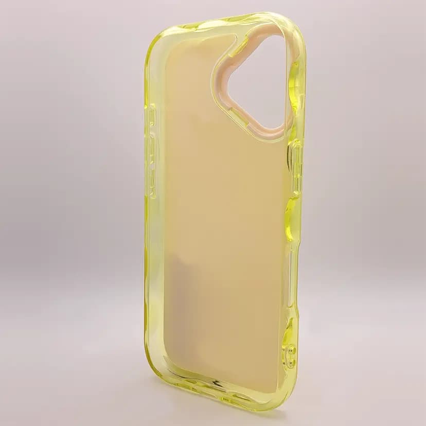 Чехол-накладка - Jelly Case для Apple iPhone 16 (yellow) — фото 2