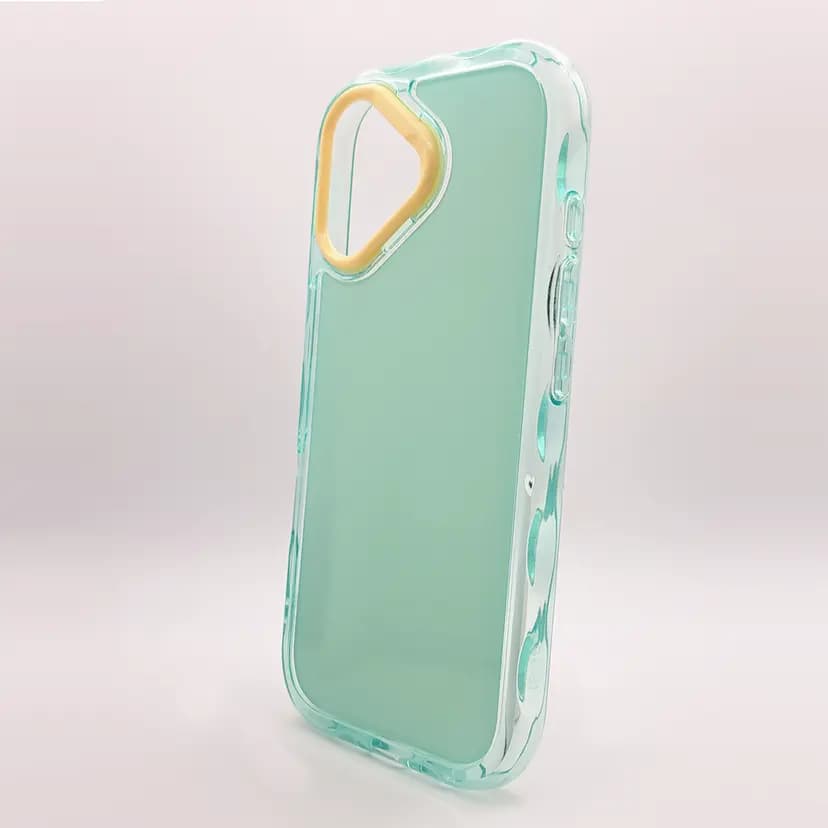 Чехол-накладка - Jelly Case для Apple iPhone 16 (green)