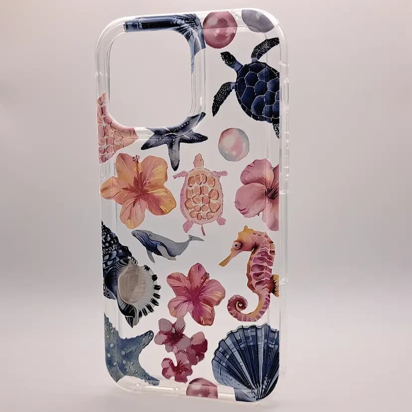 Чехол-накладка - Sea World 062 для Apple iPhone 14 Pro Max (print)