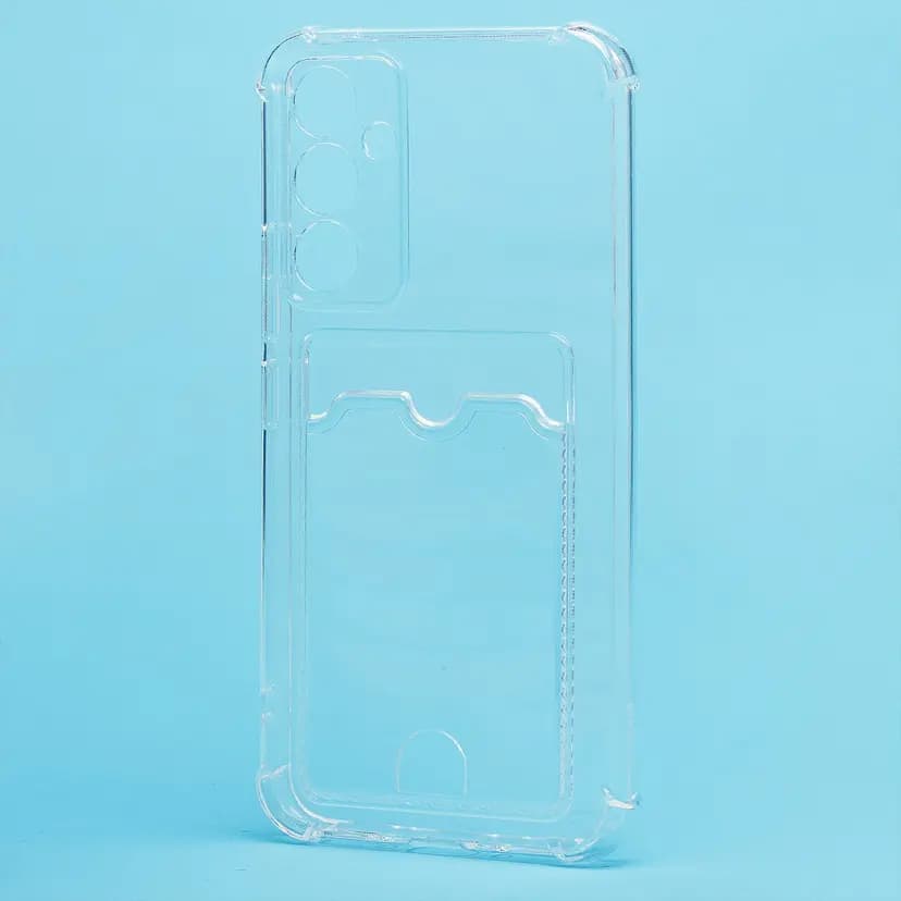 Чехол-накладка с картхолдером - SC276 для Samsung Galaxy A54 (transparent)