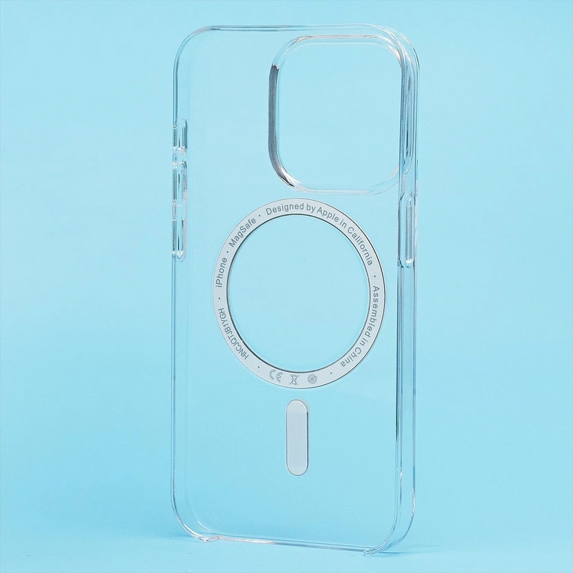 Чехол-накладка - Clear Case SafeMag для Apple iPhone 15 Pro (transparent) — фото 2