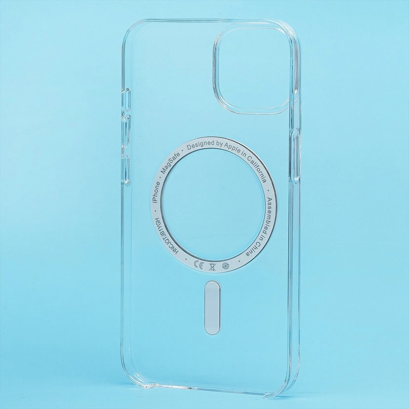 Чехол-накладка - Clear Case SafeMag для Apple iPhone 13/14 (transparent) — фото 2