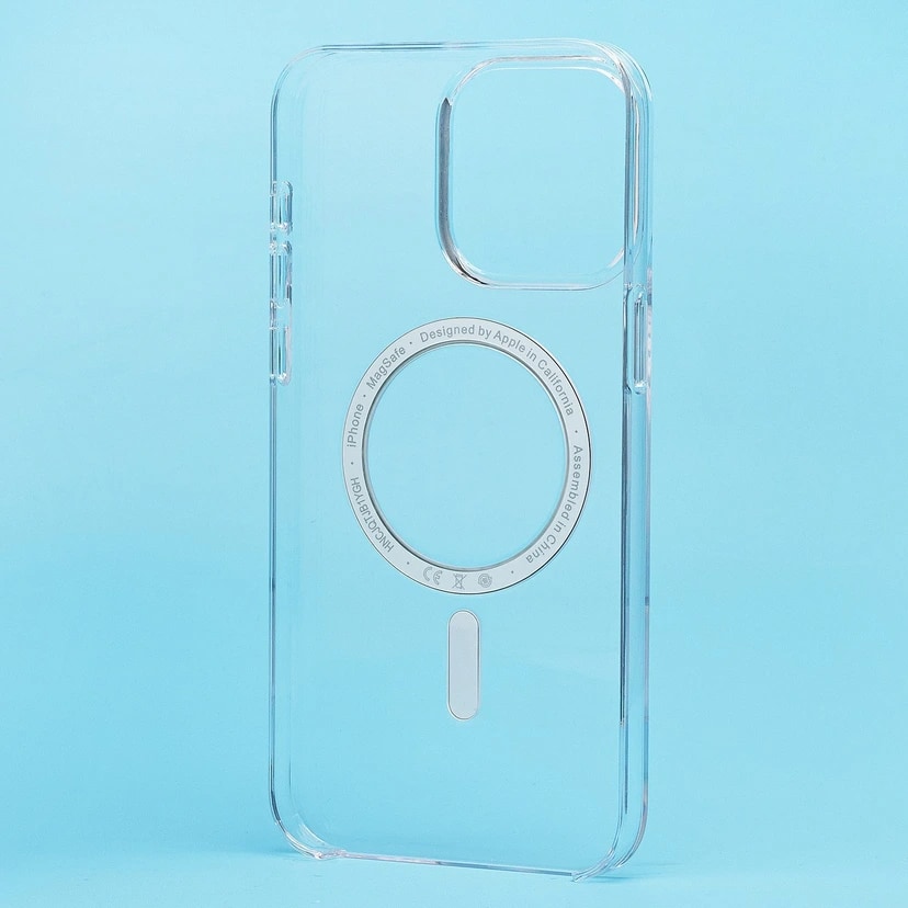 Чехол-накладка - Clear Case SafeMag для Apple iPhone 15 Pro Max (transparent) — фото 2