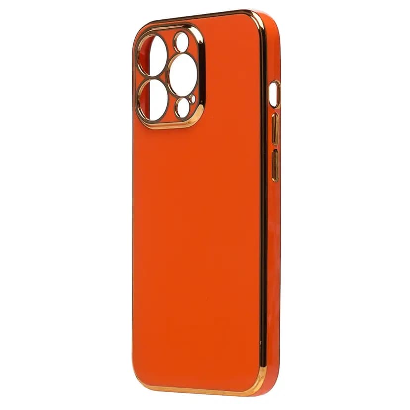Чехол-накладка - SC301 для Apple iPhone 13 Pro (orange)