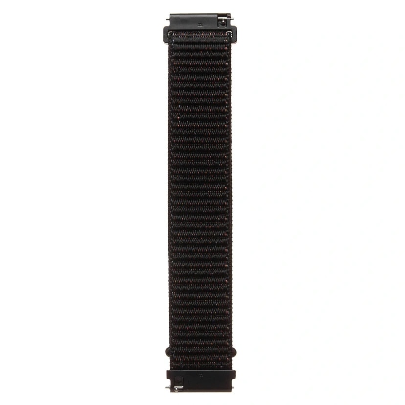 Ремешок на липучке - WB37 Nylon универсальный 20 мм (black)