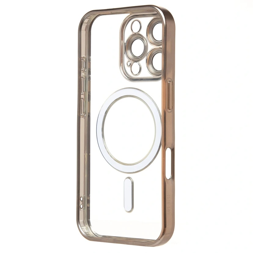 Чехол-накладка - SM027 SafeMag для Apple iPhone 16 Pro (titanium) — фото 2