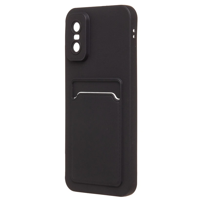 Чехол-накладка с картхолдером - SC337 для Infinix GT 30 Pro (black)