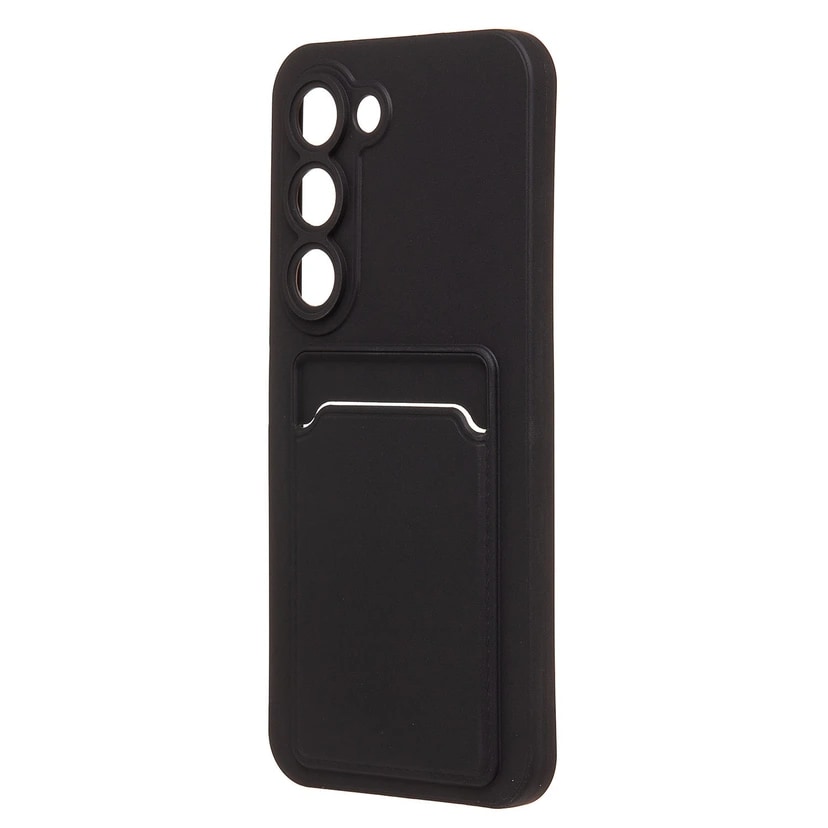 Чехол-накладка с картхолдером - SC337 для Tecno Spark 40 Pro (black)