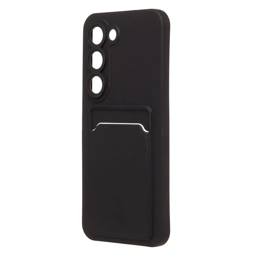 Чехол-накладка с картхолдером - SC337 для Tecno Spark 40 Pro (black)