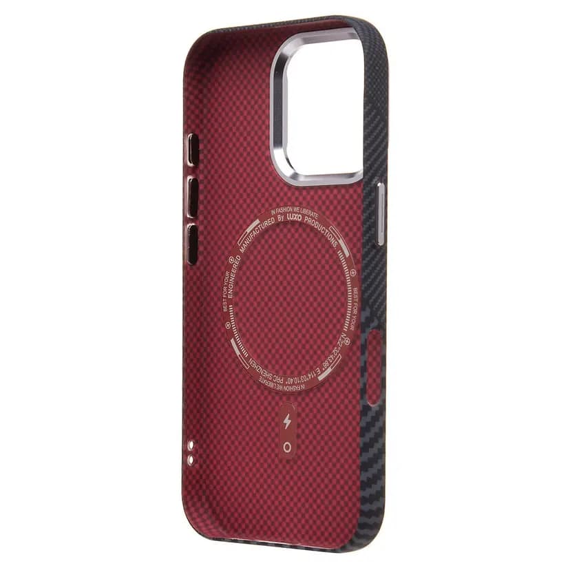 Чехол-накладка - Luxo Creative PC124 для Apple iPhone 16 Pro (black) — фото 2