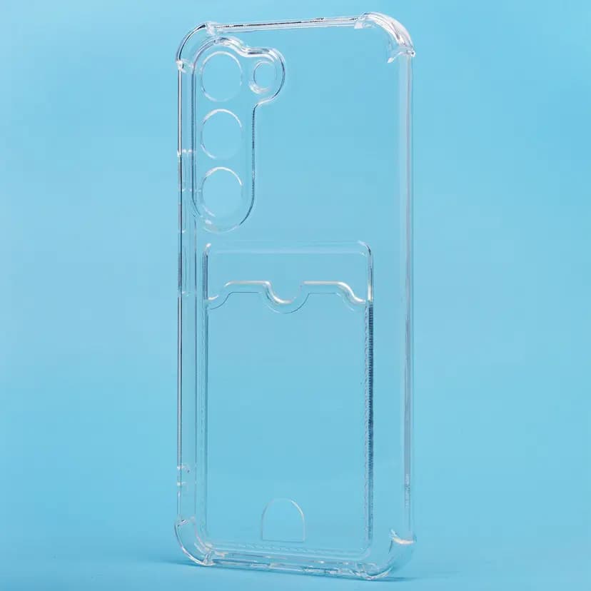 Чехол-накладка с картхолдером - SC276 для Tecno Spark 40 Pro (transparent)
