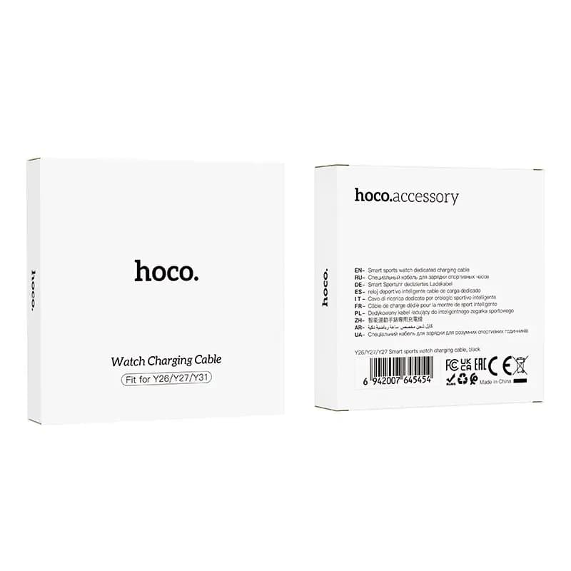 Кабель зарядки - Hoco Y26/Y27/Y31 (60 см) (black)