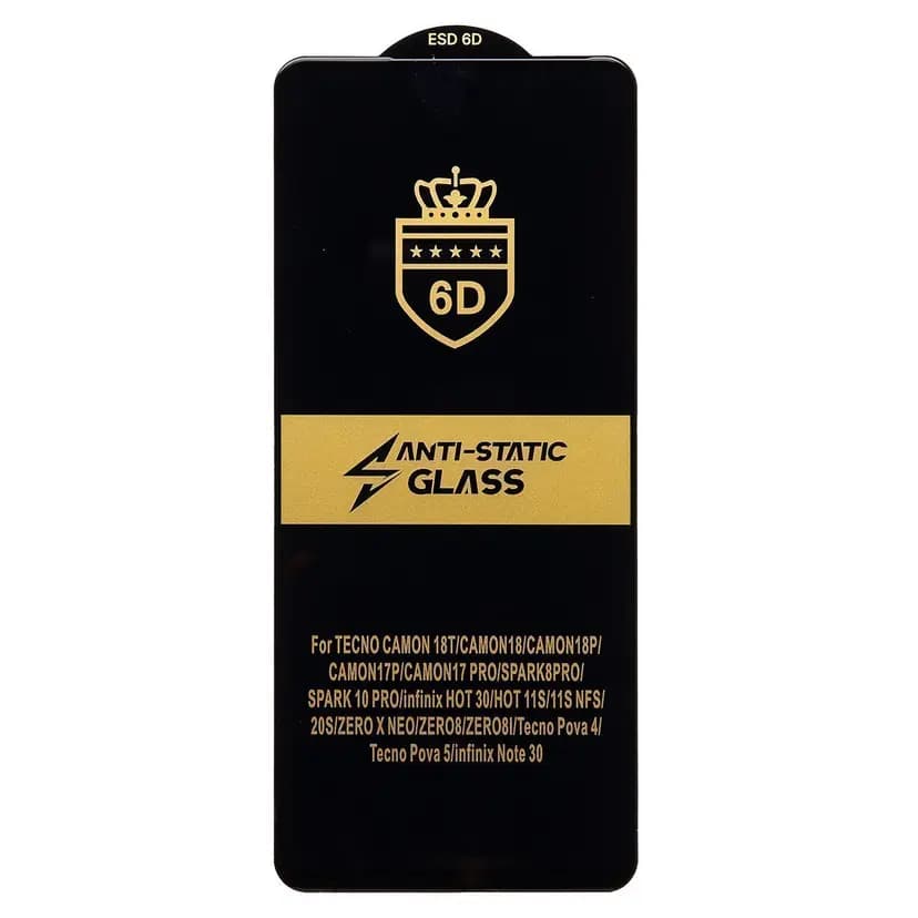 Защитное стекло - Activ 3D для Tecno Pova 7 Pro 5G (black) — фото 2