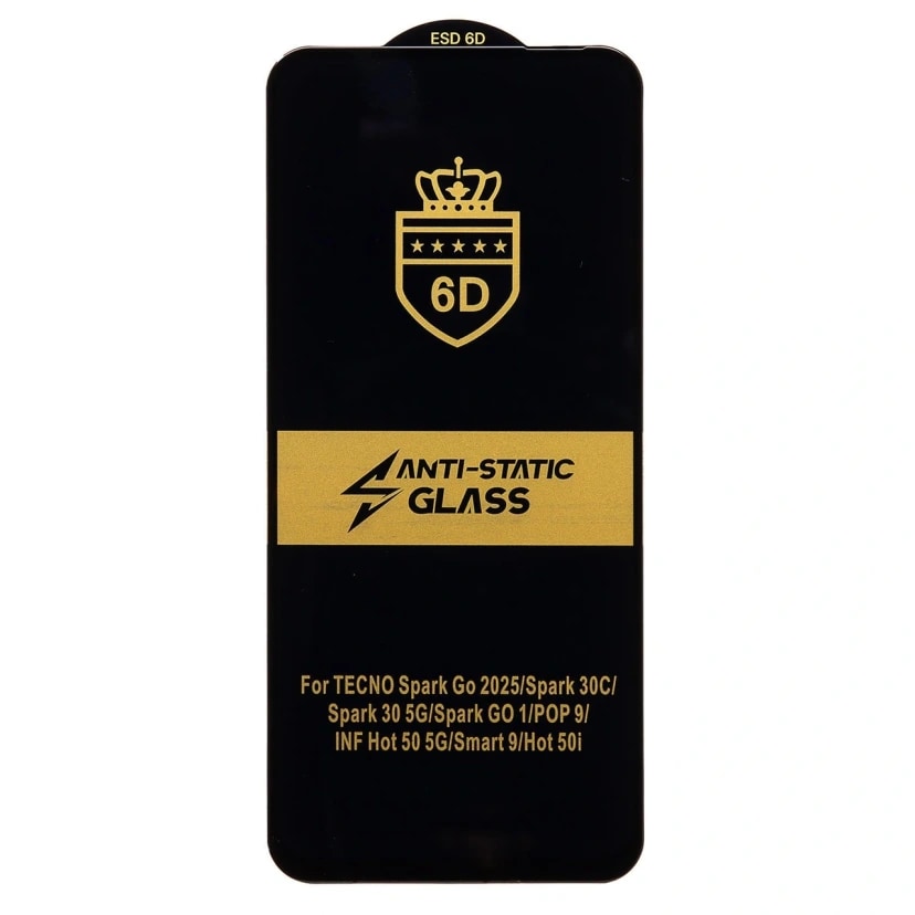 Защитное стекло - Activ 3D для Tecno Spark 40C (black)