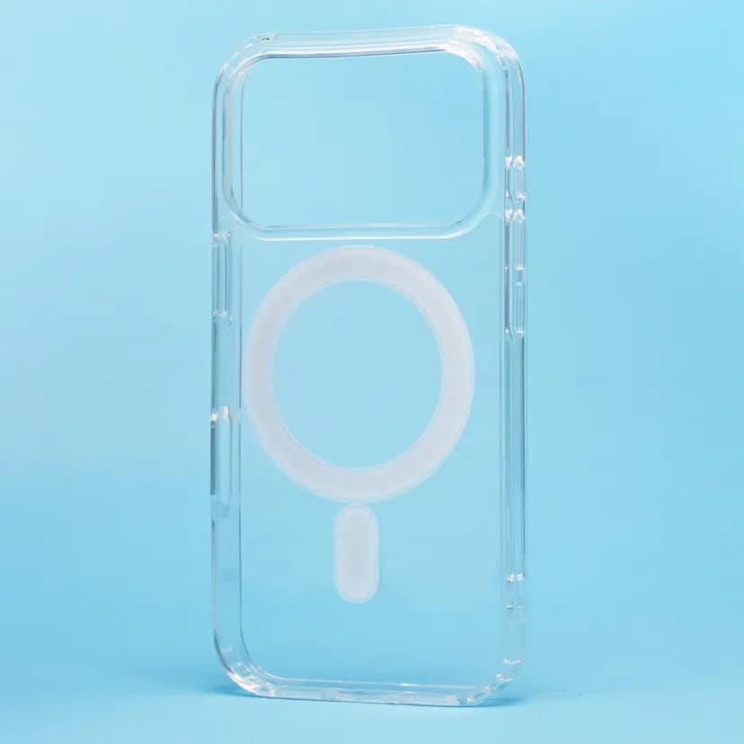 Чехол-накладка - SM006 SafeMag для Apple iPhone 17 Pro (transparent)
