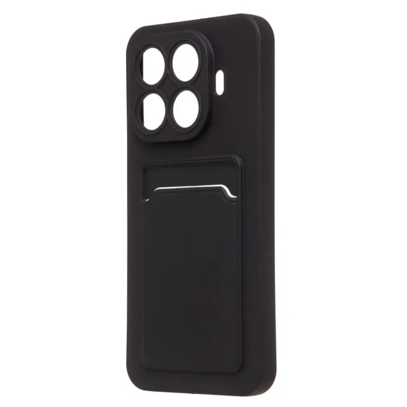 Чехол-накладка с картхолдером - SC337 для Xiaomi 15T Pro (black)