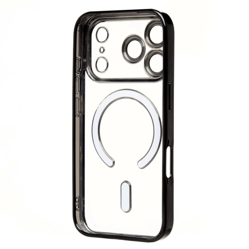 Чехол-накладка - SM027 SafeMag для Apple iPhone 17 Pro/18 Pro (black) — фото 2